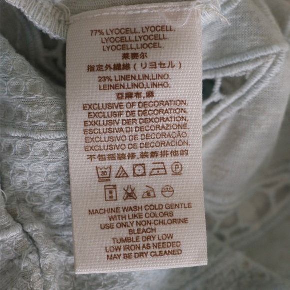 Free People Embroidered Sea Shell Tee - Picture 6 of 6